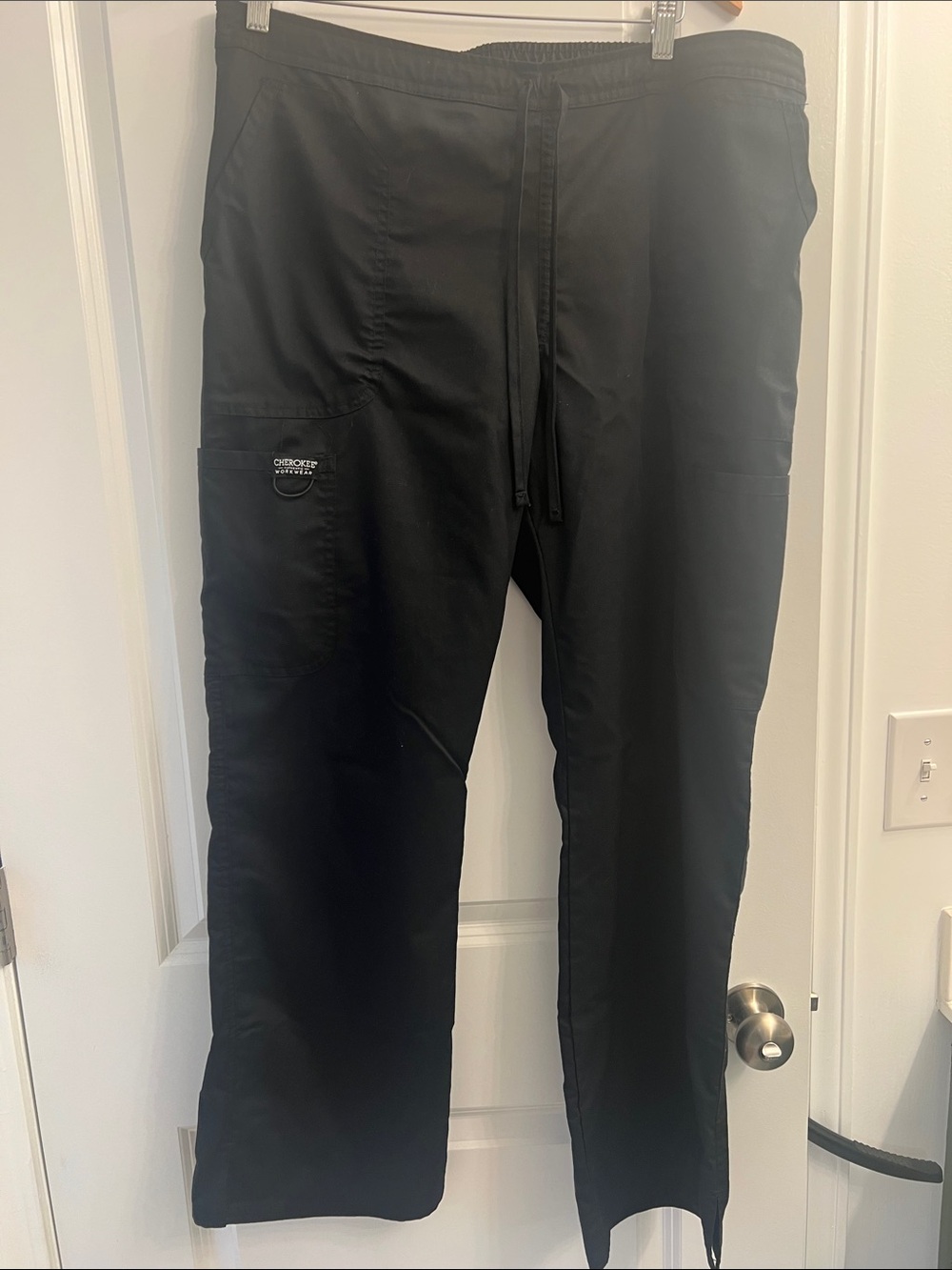 Cherokee Workwear Women’s Black Scrub Pants